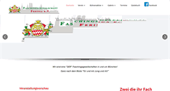 Desktop Screenshot of faschingsgesellschaft-feringa.de